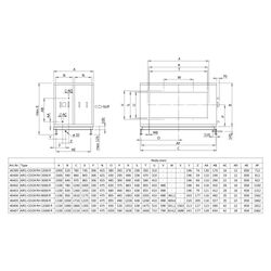 Helios Direktverdampfer AIR1-CO DX RH 12000 R als Change-over-Register, Anschluss rechts... HELIOS-40406 4010184404064 (Abb. 1)