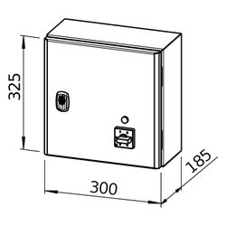 Helios MWS 10 Trafo-Drehzahlsteller mit Motorvollschutzeinrichtung 1-PH 230V, 10,0A... HELIOS-01946 4010184019466 (Abb. 1)