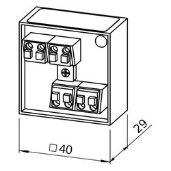 Helios KWL 45 EM Erweiterungsmodul für zusätzliche Funktionen über externen Kontakt... HELIOS-03012 4010184030126 (Abb. 1)