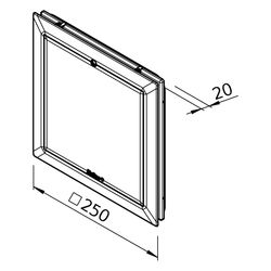 Helios ELS NFC P Ventilatoreinsatz m. Fassade, Volumenströme 7,5-100m3/h wählbar, mit Prä... HELIOS-40763 4010184407638 (Abb. 1)