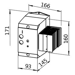 Helios Elektronischer Drehzahlsteller ESD 5, Drehstrom, 5A... HELIOS-00501 4010184005018 (Abb. 1)