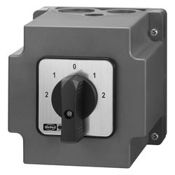 Helios PWDA Polum- und Wendeschalter für 3-PH Dahlander Motoren 400V, 3-PH, max. 25A, IP ... HELIOS-01282 4010184012825 (Abb. 1)