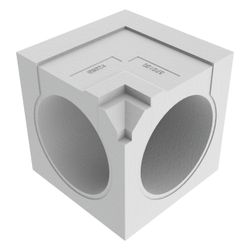 Helios RP-AW Renopipe Außenwinkel 90 Grad DN 100, 2 Stück... HELIOS-03076 4010184030768 (Abb. 1)