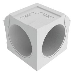 Helios RP-IW Renopipe Innenwinkel 90 Grad DN 100, 2 Stück... HELIOS-03075 4010184030751 (Abb. 1)