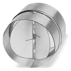 Helios RSK 150 Rohrverschlussklappe DN 150, Stahlblech/Aluminium/Edelstahl... HELIOS-05073 4010184050735 (Abb. 1)