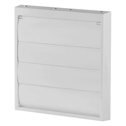 Helios RVK 400 Verschlussklappe DN 400, handregelbar, Kunststoff, Hellgrau... HELIOS-00770 4010184007708 (Abb. 1)