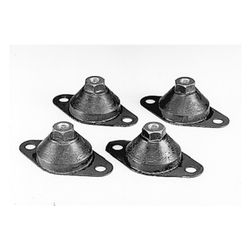 Helios SDD 2 Schwingungsdämpfer für Druckbelastung, 4 Stück... HELIOS-01453 4010184014539 (Abb. 1)