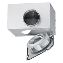 Helios SVS 125 B SlimVent schallgedämpfter Radialventilator mit Rohranschluss DN 125, 400... HELIOS-00130 4010184001300 (Abb. 1)