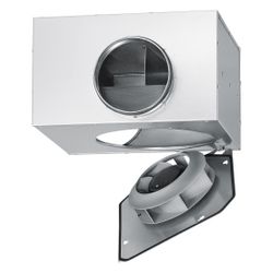 Helios SVS EC 160 A SlimVent EC schallgedämpfter Radialventilator DN 160, 1-PH 200-240V r... HELIOS-00017 4010184000174 (Abb. 1)
