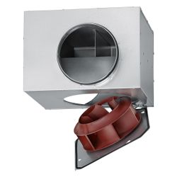 Helios SVS EC 200 A SlimVent EC schallgedämpfter Radialventilator DN 200, 1-PH 200-240V r... HELIOS-03390 4010184033905 (Abb. 1)