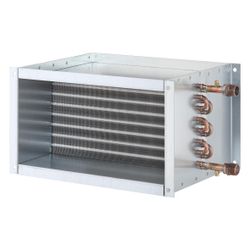 Helios WHR 4/100/50 Warmwasser-Heizregister 1050x300x550mm für Rechteck-Kanäle... HELIOS-08798 4010184087984 (Abb. 1)