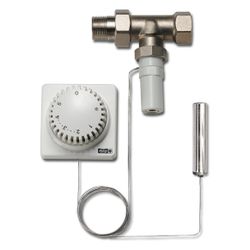 Helios WHST 300 T38 Warmwasser-Heizregister-Regel-Thermostat mit Kanalfühler... HELIOS-08817 4010184088172 (Abb. 1)