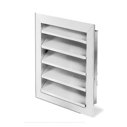 Helios WSG 710 Wetterschutzgitter quadratisch, 782x60x782mm, Aluminium naturfarben eloxie... HELIOS-00125 4010184001256 (Abb. 1)