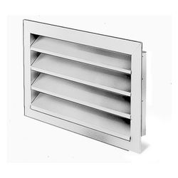 Helios WSG 60/30 Wetterschutzgitter rechteckig, 670x60x370mm, Aluminium naturfarben eloxi... HELIOS-00112 4010184001126 (Abb. 1)