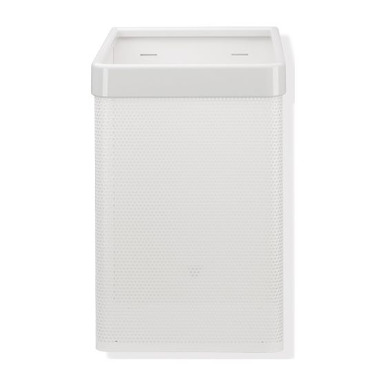 HEWI Papierhandtuchkorb Serie 477 Abfallbehälter für benutzte Papierhandtücher weiß reinweiß