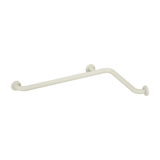 HEWI Dusch-, Wannenhandlauf, matt, D 33, 762x474mm reinweiß