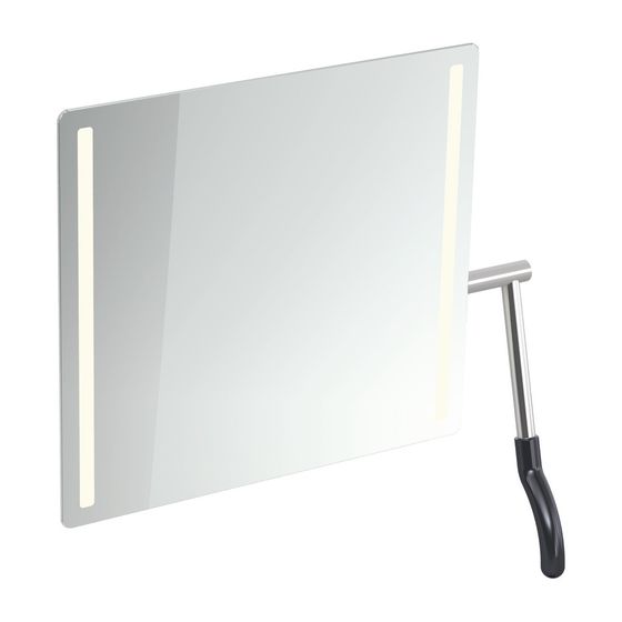 HEWI Kippspiegel Serie 802 LED basic, links umbra