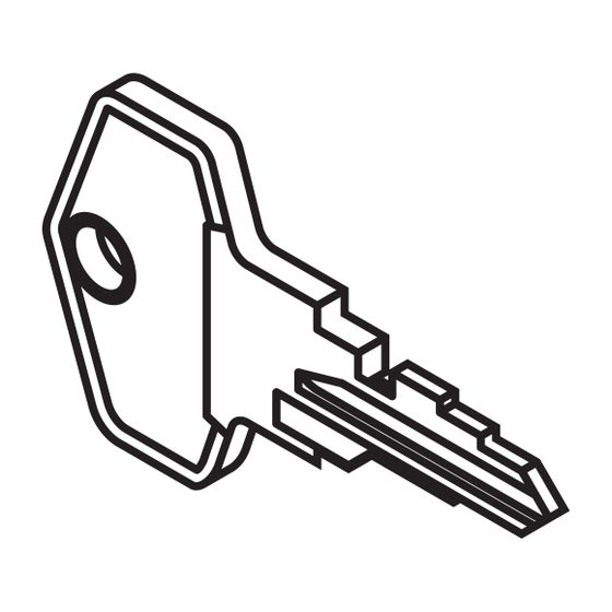 HEWI Ersatz-Schlüssel für Papierhandtuchspender Serie 477