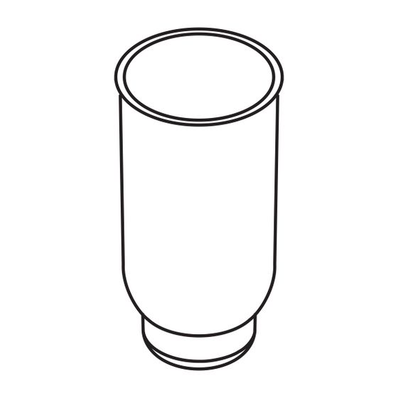 HEWI Einsatz WC-Bürstengarnitur, System 900 Kunststoff Innenbehälter