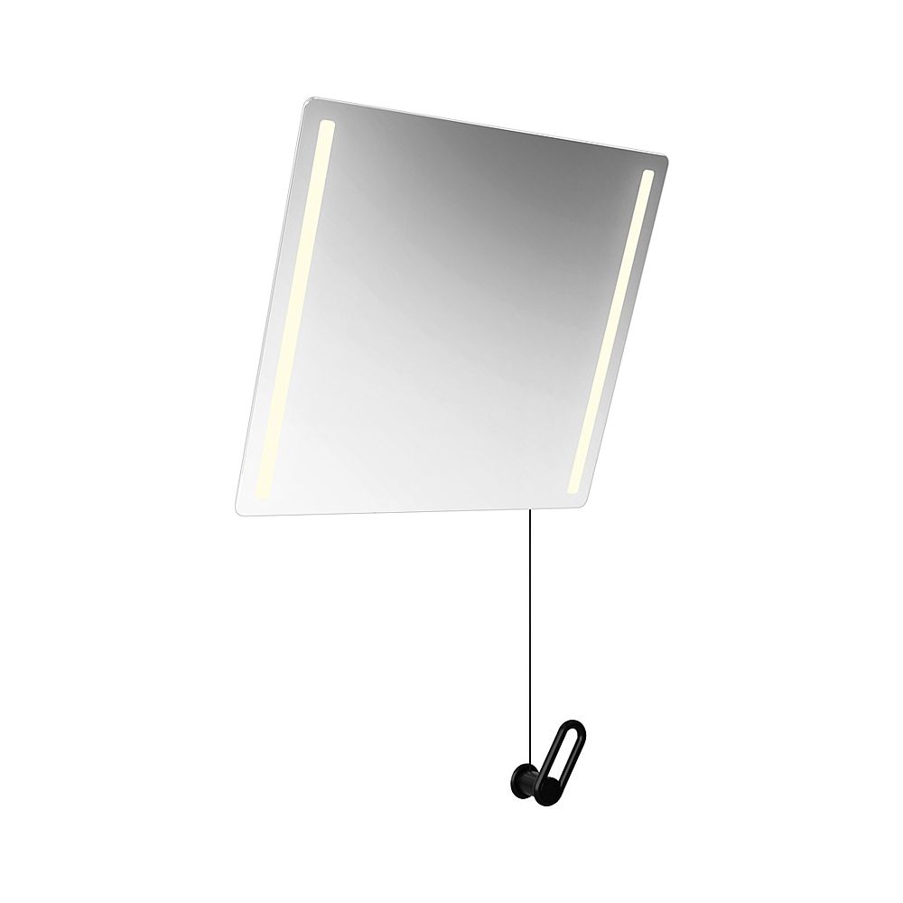 HEWI Kippspiegel LED basic Serie 801 matt, B 600mm H 540mm aquablau... HEWI-801.01B400 55 4014885665540 (Abb. 1)