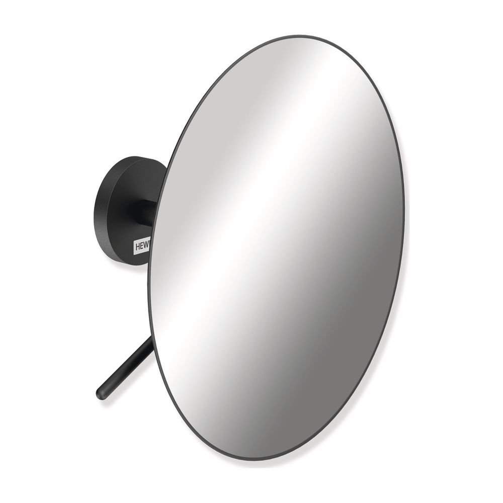HEWI Kosmetikspiegel matt schwarz 3-fach Vergrößerung, Wandmontage... HEWI-950.01.23001 4014885620914 (Abb. 1)