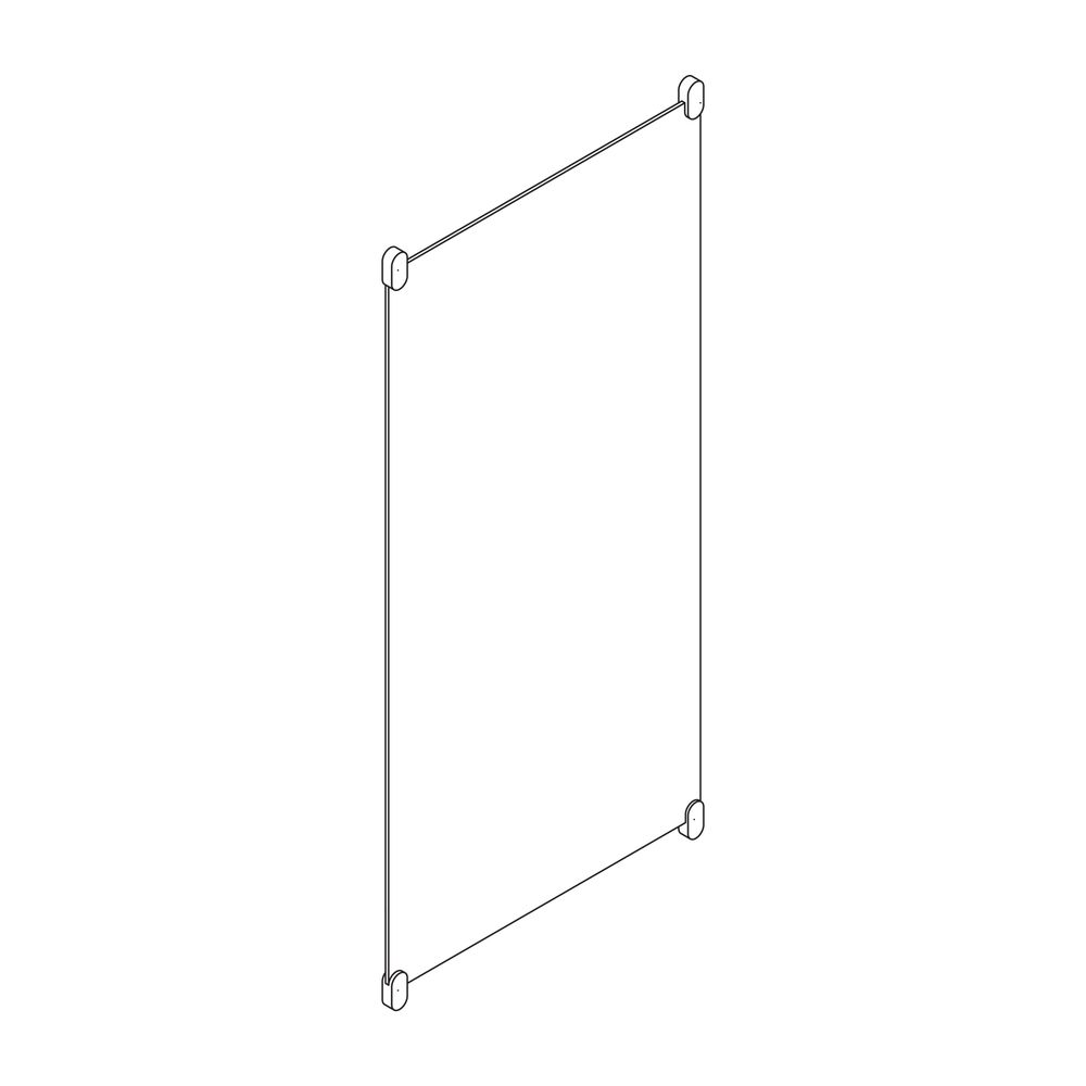 HEWI Wandspiegel mit Spiegelhalter Serie 801 senfgelb... HEWI-801.01.300 18 4014885395881 (Abb. 3)