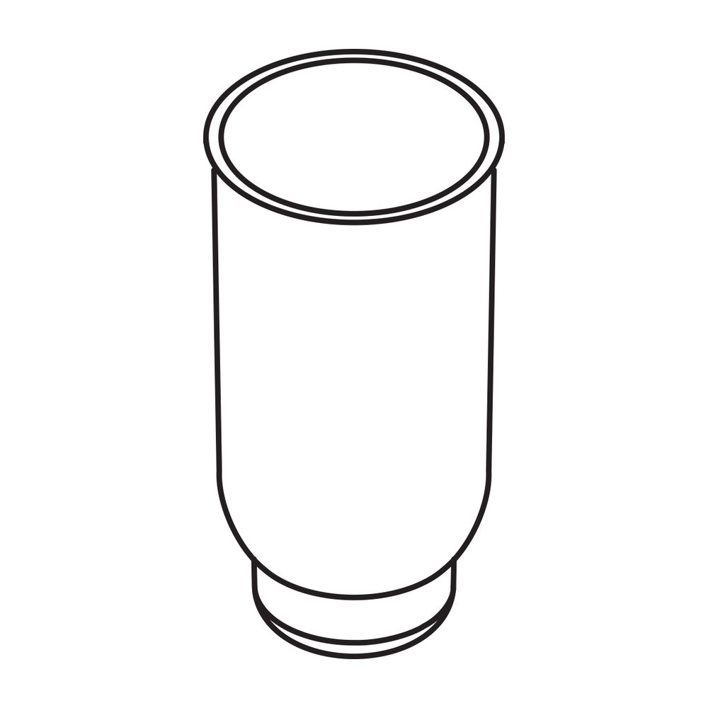 HEWI Einsatz WC-Bürstengarnitur, System 900 Kunststoff Innenbehälter... HEWI-66823 4014885539759 (Abb. 1)