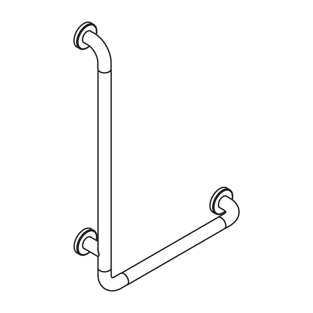 HEWI Winkelgriff 750x500mm D 33, chromoptisch beschichtet... HEWI-801.22.13050 4014885648901 (Abb. 3)