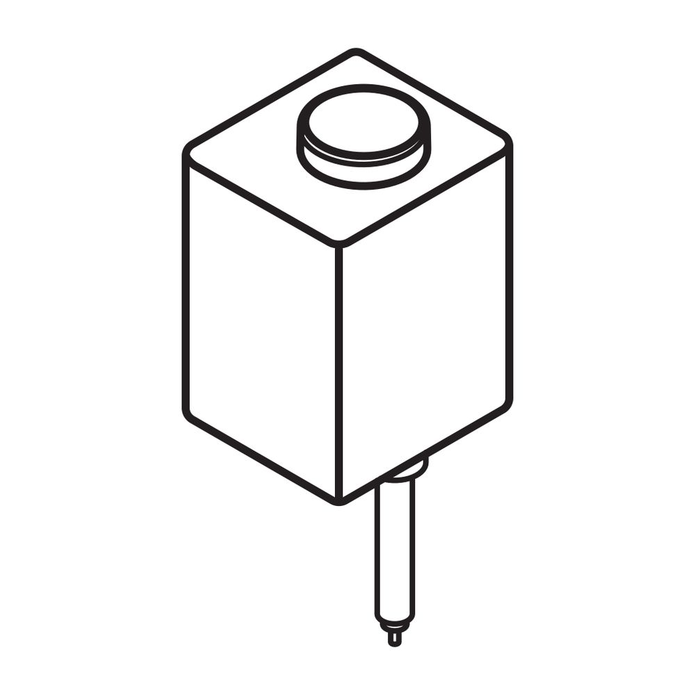 HEWI Leerflasche für Sensoric 805.06. 115 und 950.06. 115 inkl. Lotionpumpe, 1 Liter... HEWI-805.06.E05 4014884991411 (Abb. 2)