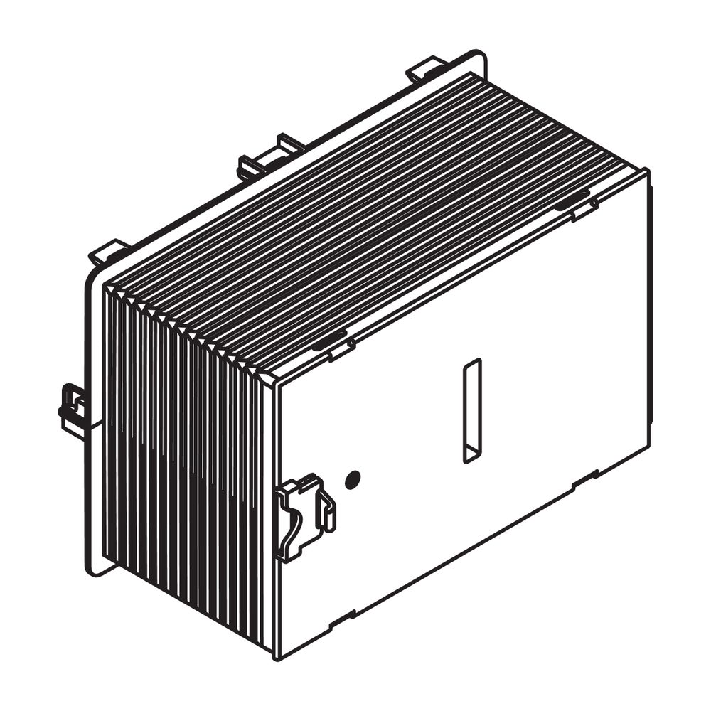 HEWI Schutzbox WC-Modul S 50, für Vorwandlemente S50.02.... HEWI-66269 4014885502739 (Abb. 1)