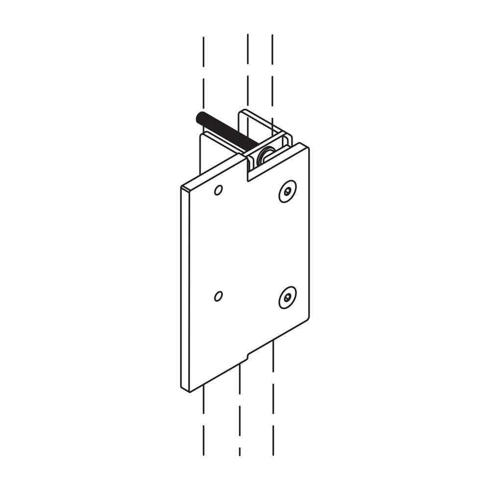 HEWI Zusatzset Stützklappgriff-Griff S 50, f. Stützklappgriff-Griff System 900 Desig... HEWI-S50.02.00041 4014885539919 (Abb. 3)