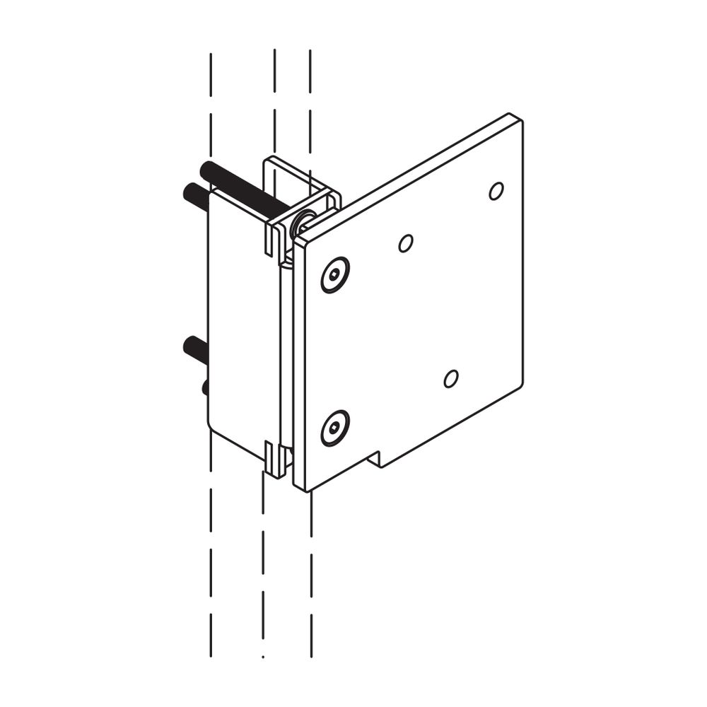 HEWI Zusatzset Stützklappgriff S 50 für Stützklappgriffe 802.50., links... HEWI-S50.02.00032 4014885649151 (Abb. 3)