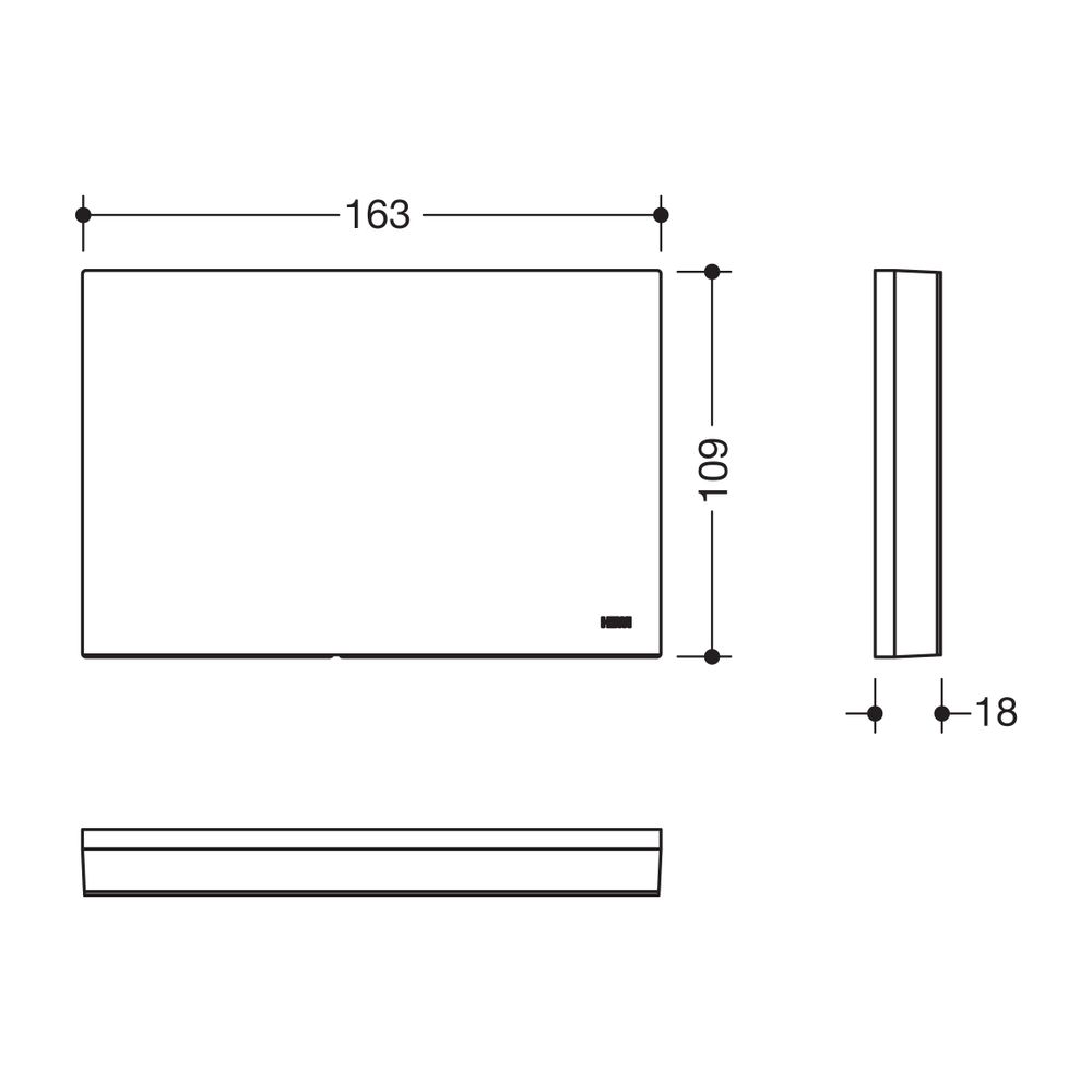 HEWI Montageplatte mit Abdeckung pulverbeschichtet für mobilen Sitz Weiß tiefmatt... HEWI-900.51.00360 AS 4014885558767 (Abb. 2)