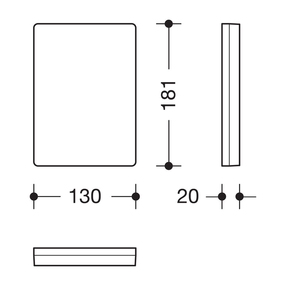 HEWI Montageplatte mit Abdeckung matt geschliffen, für mobile HEWI Stützklappgrif... HEWI-950.50.100XA 90 4014885411048 (Abb. 2)