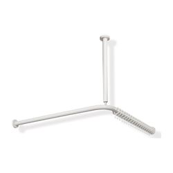 HEWI Vorhangstange Serie 801 983mm, kürzbar, 20 Ringe, Deckenabhängung A:500 umbra... HEWI-801.34.1061 84 4014885408215 (Abb. 1)