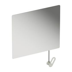HEWI Kippspiegel Serie 801 matt mit Seilumlenkung B 600mm H 540mm lichtgrau... HEWI-801.01B100 97 4014885593102 (Abb. 1)