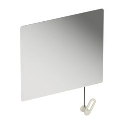 HEWI Kippspiegel Serie 801 matt mit Seilumlenkung B 600mm H 540mm reinweiß... HEWI-801.01B100 99 4014885593126 (Abb. 1)