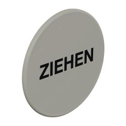 HEWI Symbol ZIEHEN matt 52mm selbstklebend felsgrau... HEWI-711BZ 95  (Abb. 1)