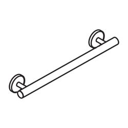 HEWI Haltegriff L 400mm, D 33mm, unifarben Signalweiß, 950.36.11090 98... HEWI-950.36.11090 98 4014884960356 (Abb. 1)