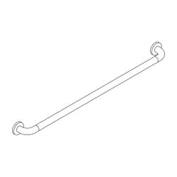 HEWI Badetuchhalter Serie 477 BA1.1, D 33 1000mm koralle... HEWI-477.30.320 36 4014885395584 (Abb. 1)