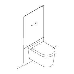HEWI WC-Modul S 50, sensorgesteuerte WC-Spül., weiß... HEWI-S50.02.112010 4014885464181 (Abb. 1)