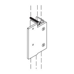 HEWI Zusatzset Stützklappgriff-Griff S 50, f. Stützklappgriff-Griff System 900 Desig... HEWI-S50.02.00041 4014885539919 (Abb. 1)