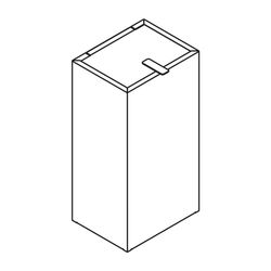 HEWI Papierabfallbehälter 25 l pulverbe., mit Deckel Schwarz tiefmatt... HEWI-900.05.00260 DC 4014885628262 (Abb. 1)