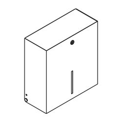 HEWI WC-Großrollenhalter, manuell, Edelstahl... HEWI-900.21.001XA 4014885628897 (Abb. 1)