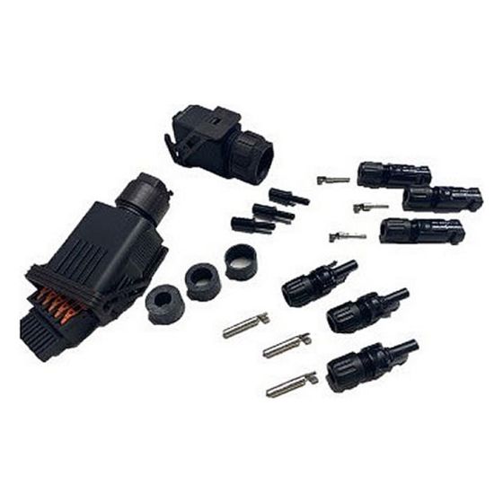 Huawei Installations-Set 3-10KTL-M1, 4 DC-Buchsen 4 DC-Stecker 1 Kommunikationstecker 16 Aderendhülsen 1 AC-Anschluss-Stecker
