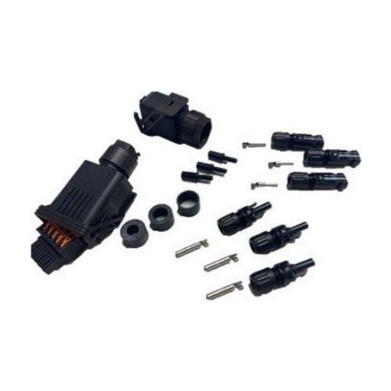 Huawei Zubehör-Set SUN2000-2-6KTL-L1, 1x AC-Stecker 1x Kommunikationsstecker 6x PV-Stecker MC4-Evo2, 02233DXX