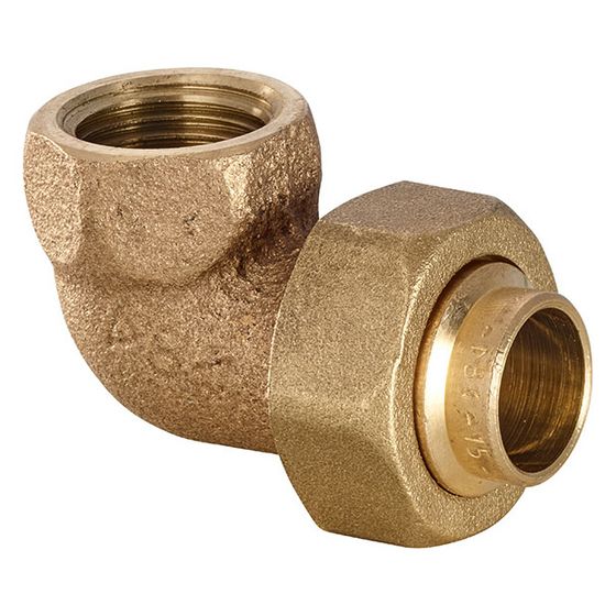 IBP Conex Bänninger Winkelverschraubung 90 Grad konisch dichtend Serie 4000, Modell 4096G, 22mm x Rp 3/4