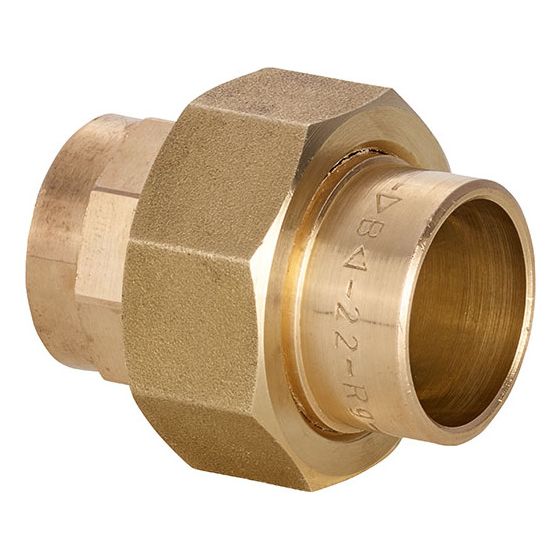 IBP Conex Bänninger Rohrverschraubung flachdichtend Serie 4000, Modell 4330, 15mm, Rotguss