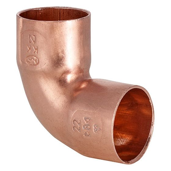 IBP Conex Bänninger Winkel 90 Grad Serie 5000, Modell 5090, 18mm, Kupfer