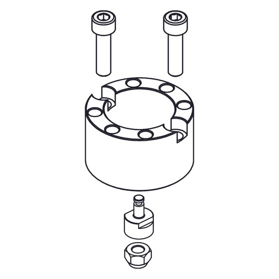 IMI TA Adapter Stellantriebe TA-Slider 1600 zu Ventilen CV GG, DN 65-10